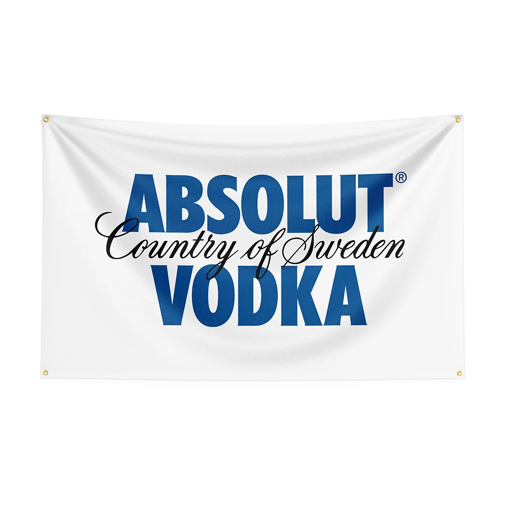 

3x5 флаг Абсолюта Vodkas, спиртовой баннер из полиэстера для декора 1