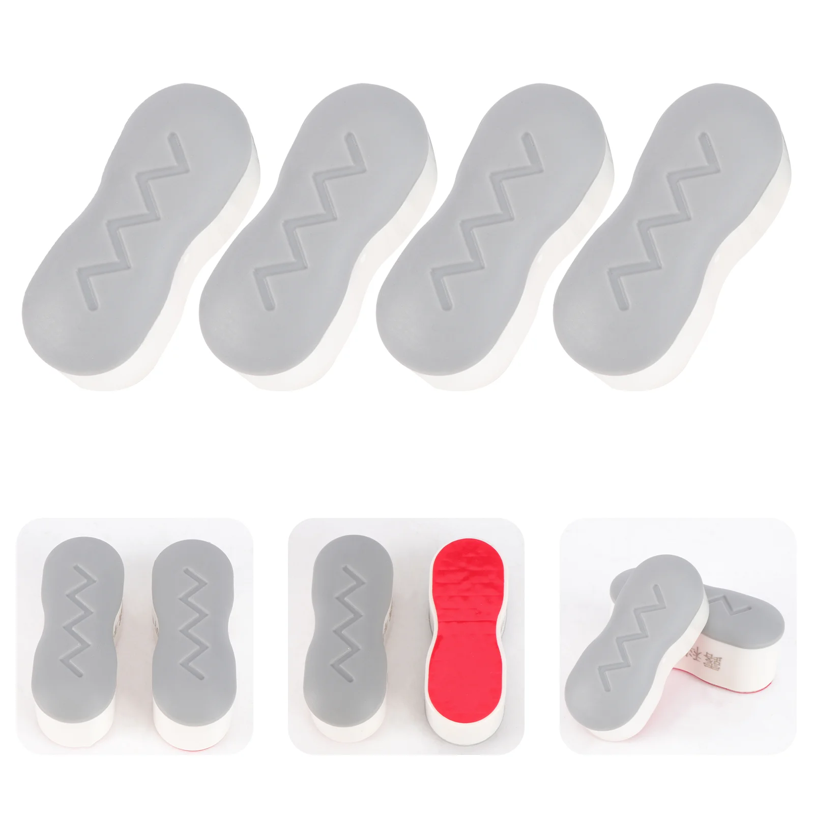 

Toilet Bumper Bumpers Pads Stoppers Bidet Rubber Stopper Lid Accessories Bufferbathroom Replacement Adhesiveself Part Supplies