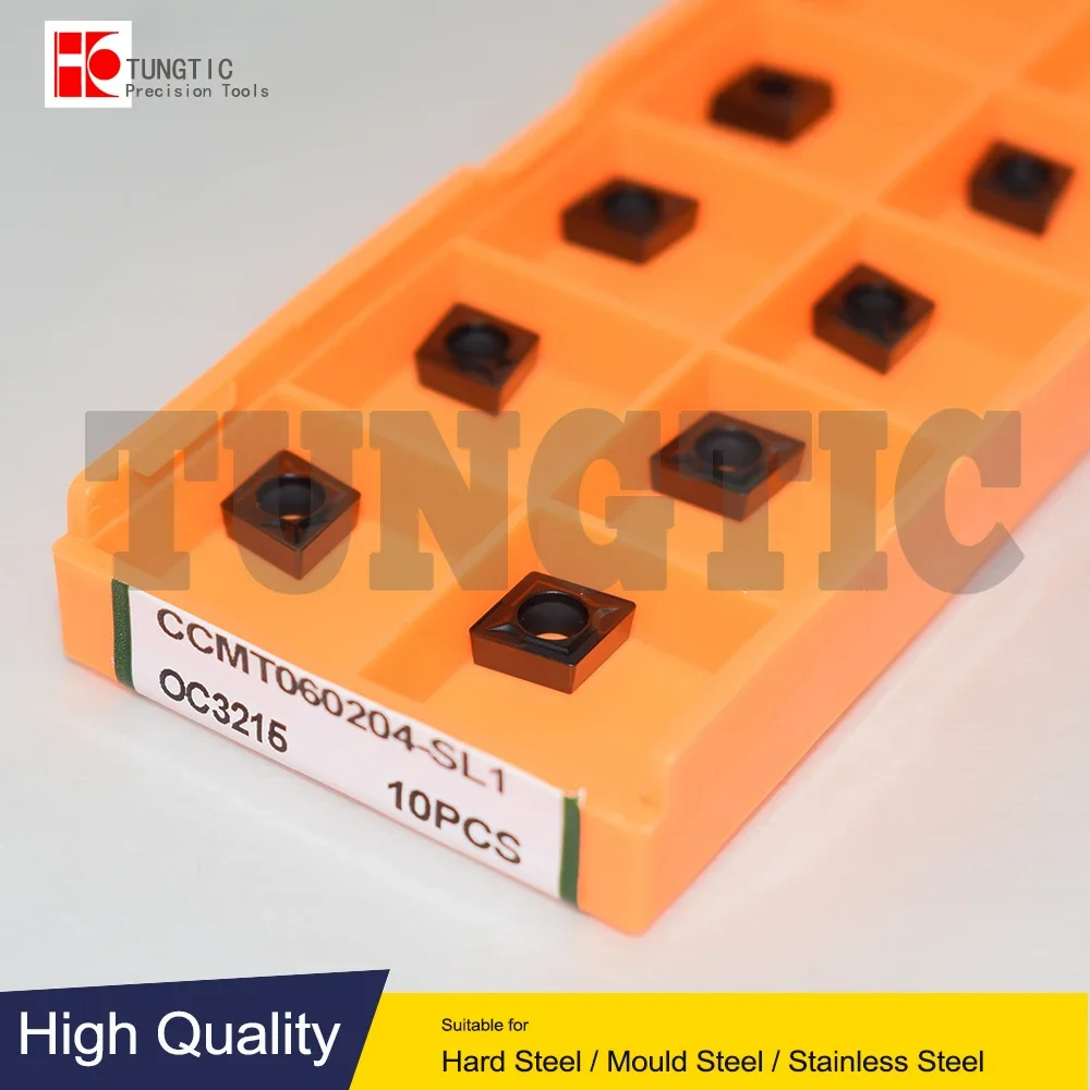 CCMT060204-SL1 OC3215 CCMT060204-OTF OP1215 Фреза Твердосплавная пластина Токарный режущий