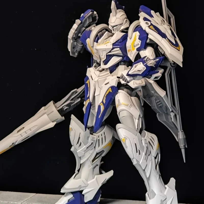 Фото SNAA Bedivere Rampage Lion модель 1/144, набор меха, рыцарь круглого стола, фигурка, когти, хвост, пушка, коллекционный предмет для подарка. №2