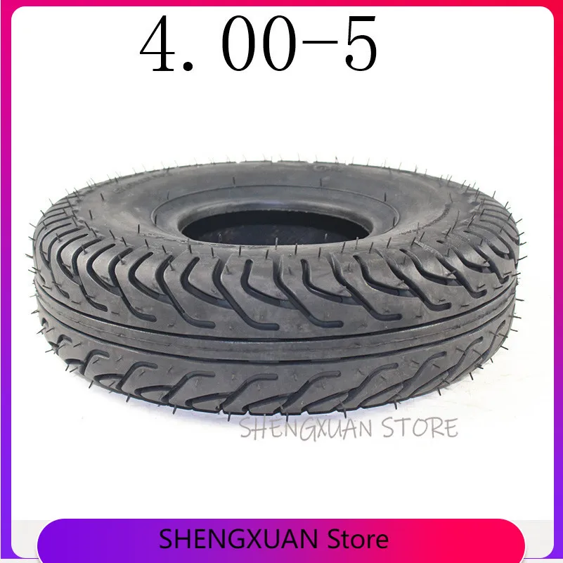 

Good Quality 4.00-5 Tyre with Inner Tube Fits for Elderly Scooter Mini MOTO Car,Electric Scooter Tire Free Shipping