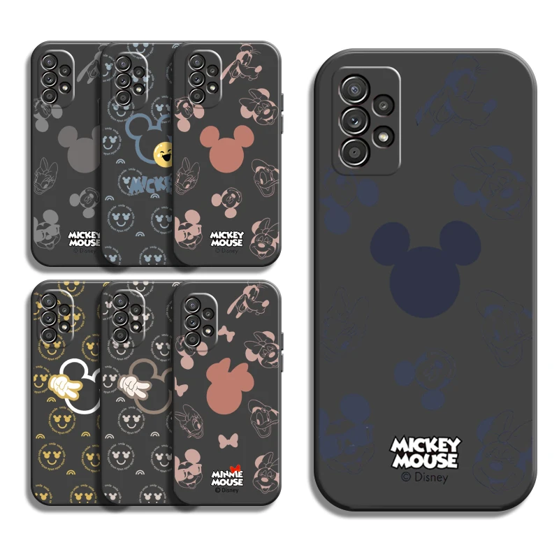 

MIQI Mouse Phone Cases For Samsung Galaxy A51 4G A51 5G A71 4G A71 5G A52 4G A52 5G A72 4G A72 5G Funda Soft TPU Back Cover