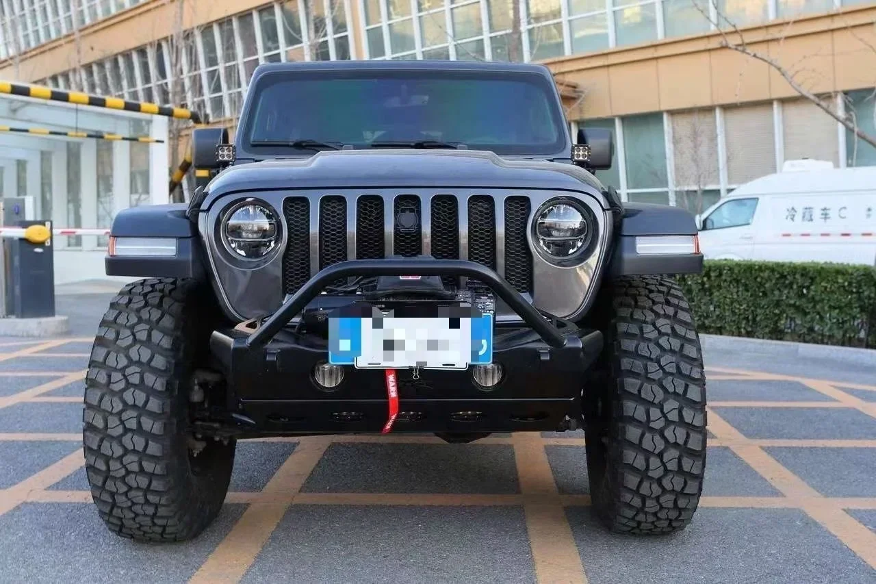 Передний бампер стального ядного паука для аксессуаров Jeep Wrangler JL