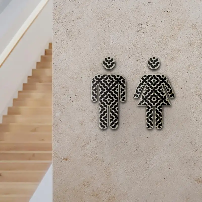 Туалет/Лоо/ванная комната/комната отдыха/Искусственная настенная вывеска