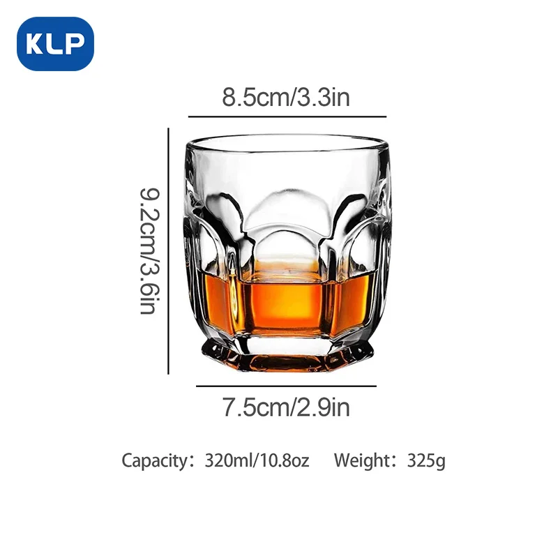 Креативная Чашка Для Виски KLP Домашнее Стекло В Европейском Стиле Пивная Штейн