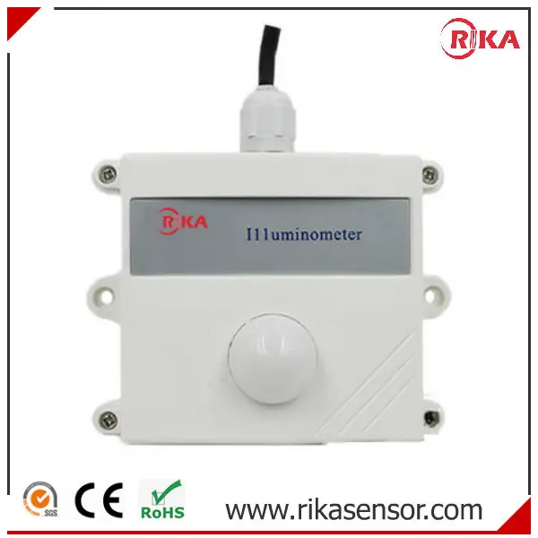 RK210-01 Аналоговый / RS485 Outupt Солнечный солнечный свет Люкс-метр Датчик для