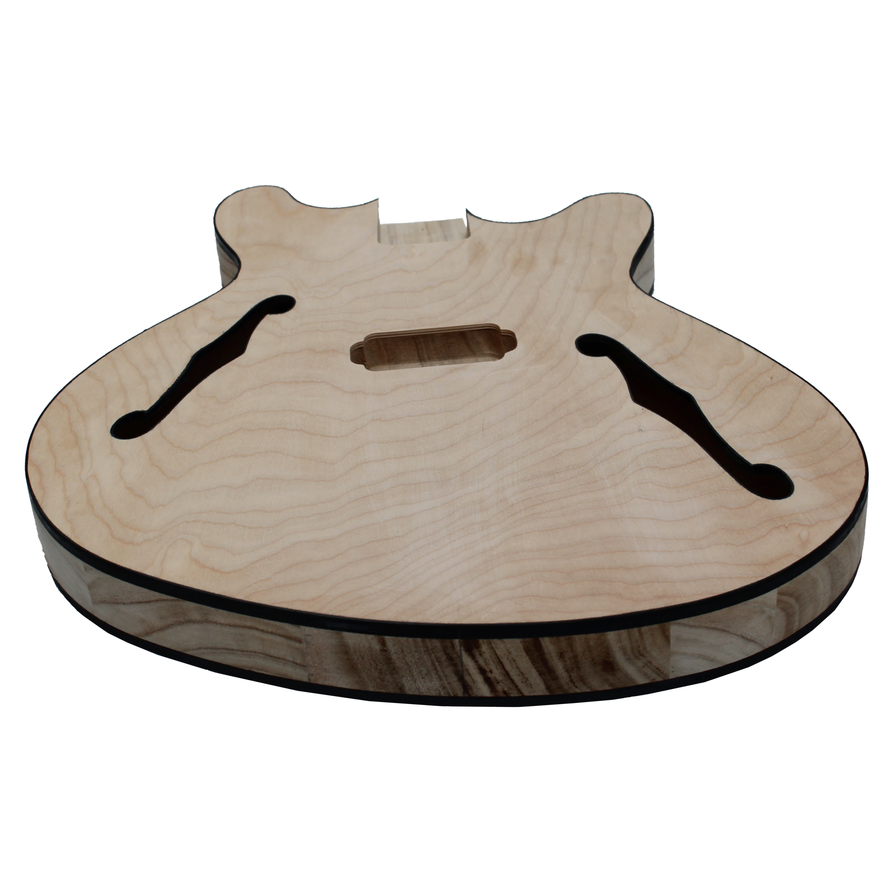 Корпус для гитары Jazz Starcaster черный корпус без рисунка