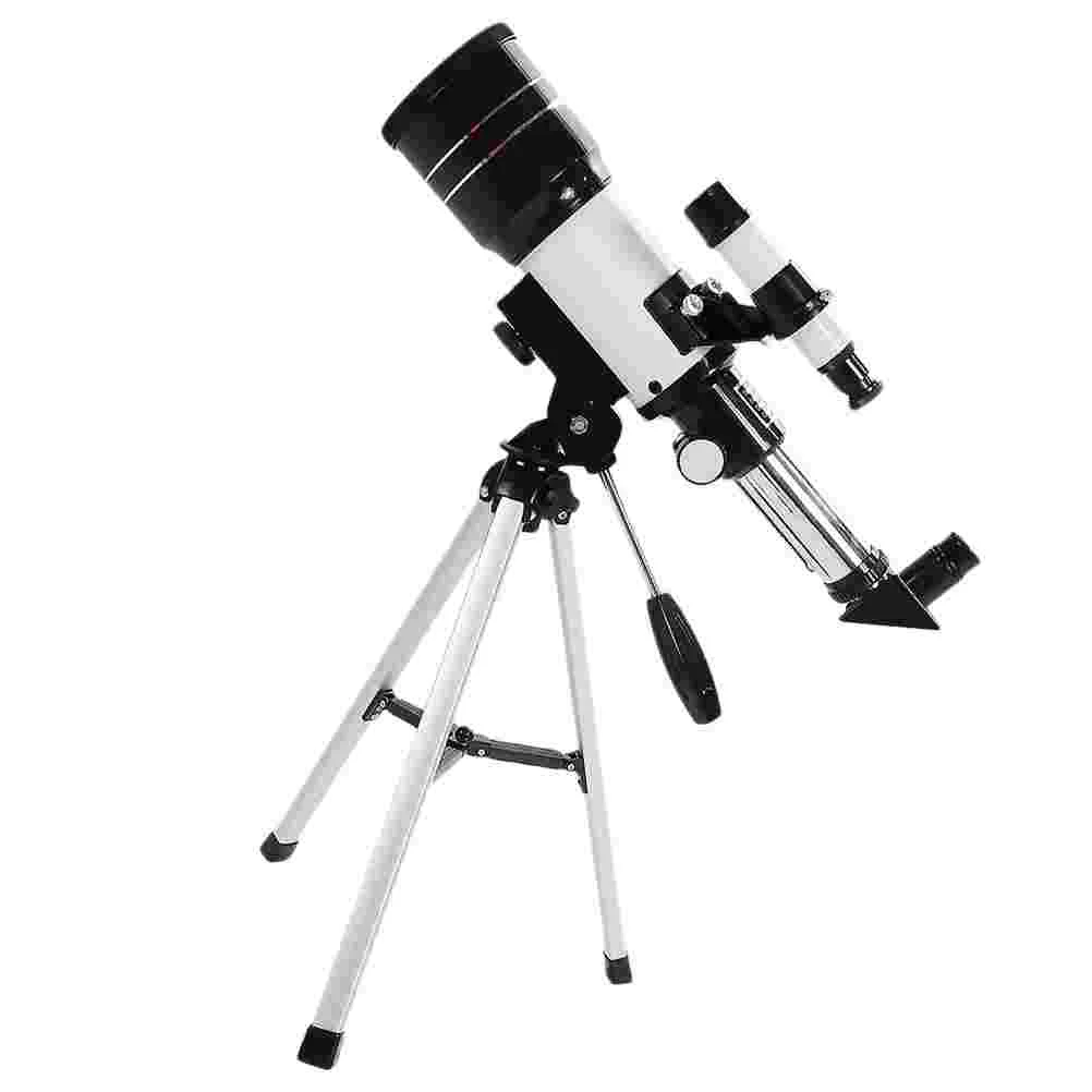 

70mm Professional Astronomical Telescope Monocular Telescope Refractive Eyepiece with a Tripod Assorted Color