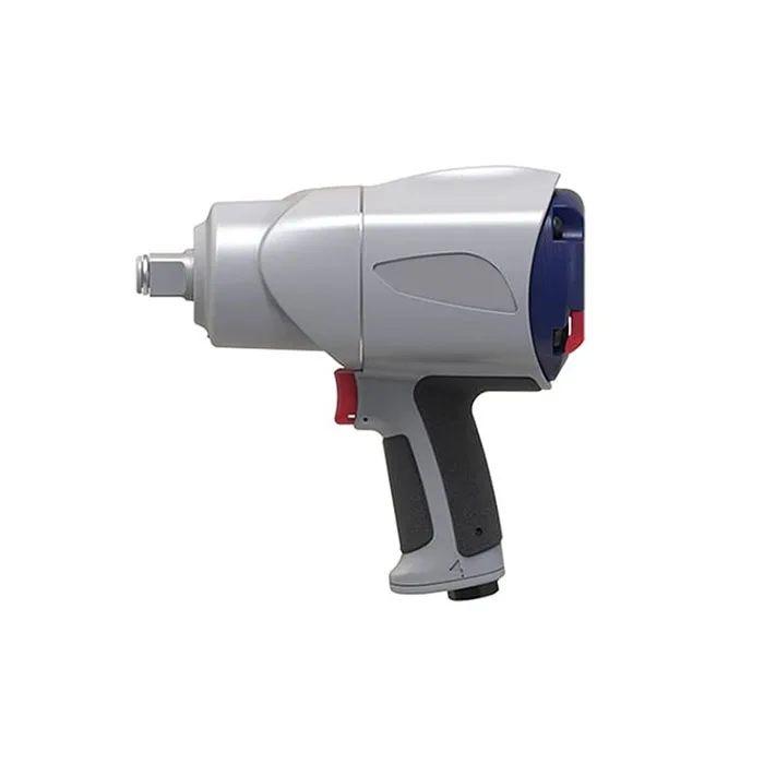 

3/4 inch Air Impact Wrench Gun Twin Hammer 1500 FT-LB / 2108 N.m. For Industrial Automotive Boat Taiwan Made Tool Handle Exhaust