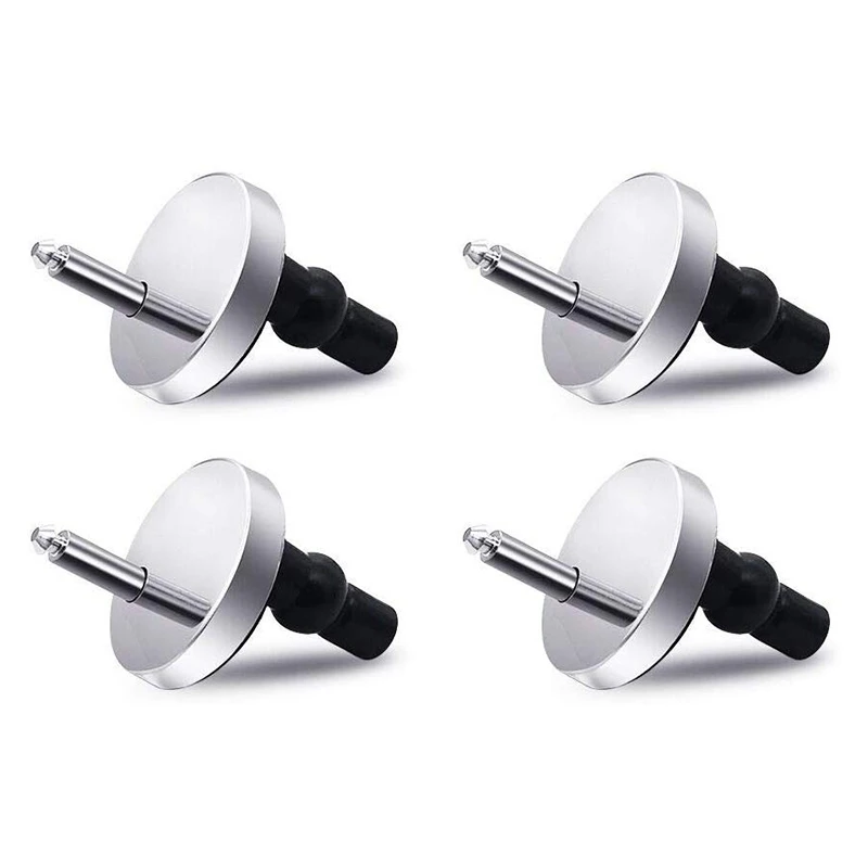 

Promotion! 4 Piece Toilet Seat Hinge Fixing Device Quick Release Top Fixing Blind Hole Fittings Expansion Screw 50Mm Base