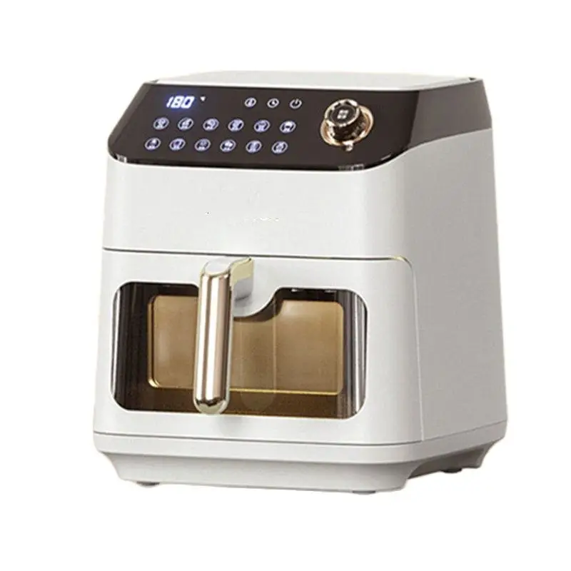 

6L New Air Fryer Household Large-Capacity Electric Frying Pan Visual New Intelligent Multifunctional Automatic