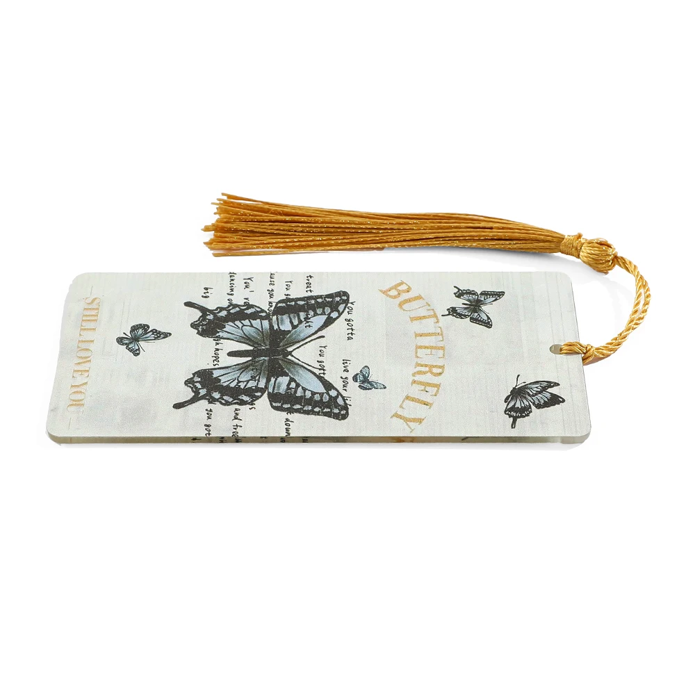 Милые красивые акриловые закладки-бабочки для женщин и девушек