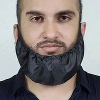excellent beard bandana stretchy practical portable waterproof beard rag guards protector beard bonnet beard apron