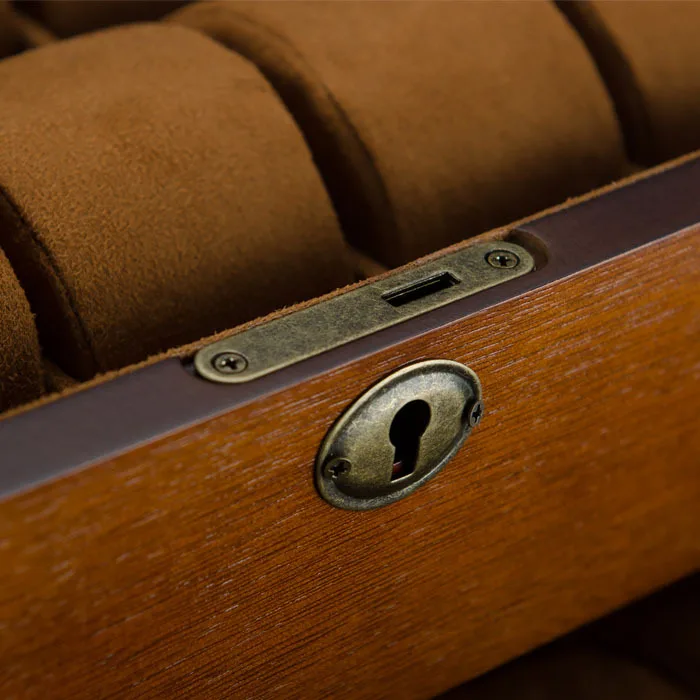 European-style ash wood double-layer 20-position watch box jewelry bracelet bracelet mechanical watch storage collection box