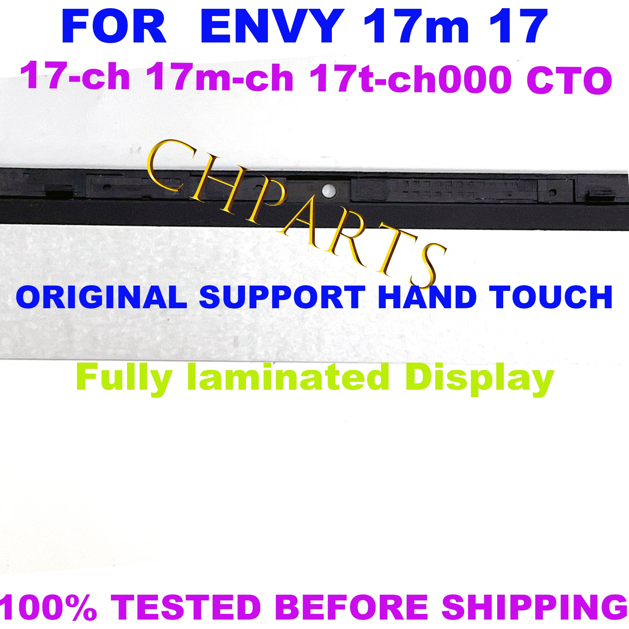 17 3 &quotдля HP Envy 17m 17-ch 17m-ch 17t-ch ЖК-дисплей замена экрана в сборе сенсорная панель для