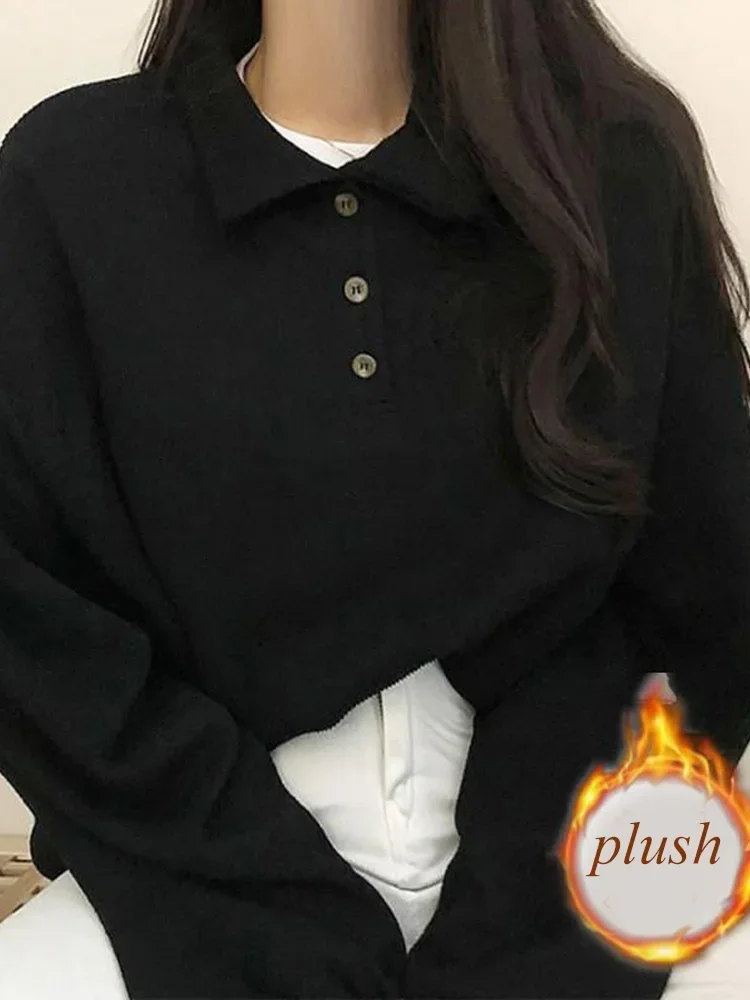 Женская футболка в консервативном стиле осенне-зимняя футболка-поло Callor женские