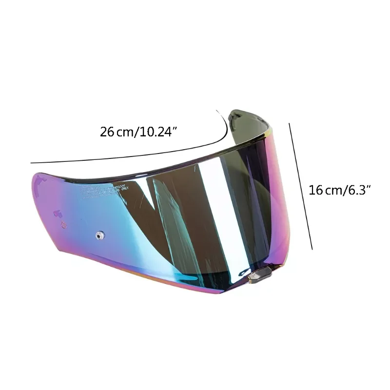 1 Pc Easy Installation Helmet Visor Cycling Rainproof Shield Lens Helmet Decoration Compatible with LS2 FF390 enlarge