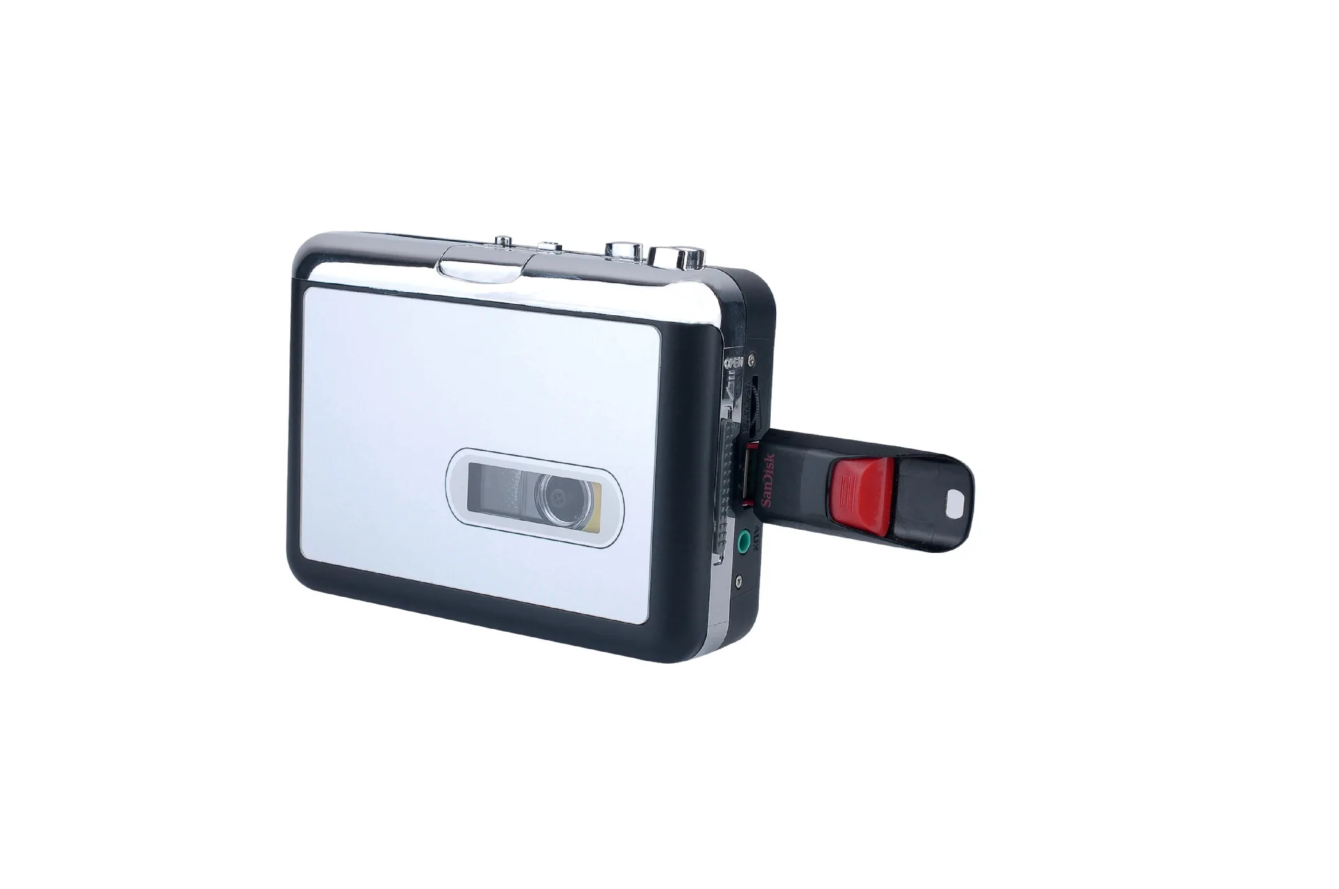 High fidelity metal machine core tape to MP3 direct recording U disk without computer walkman audio converter cassette player
