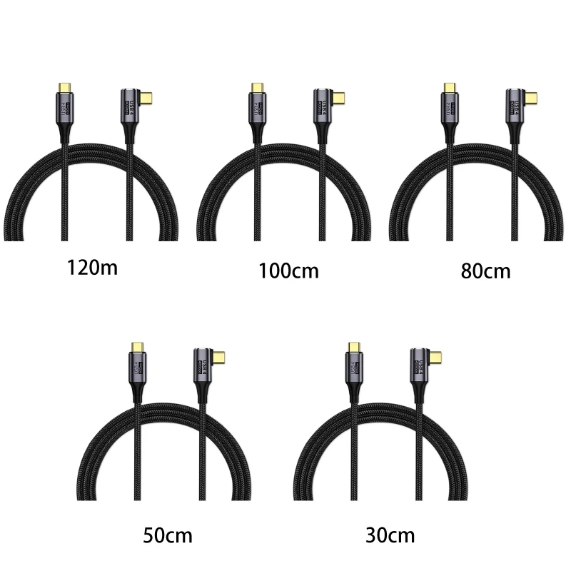 

Type C to USB C Cable PD 100W Fast Charging Line Fast Data Transfer Cord 40G/bps Drop Shipping