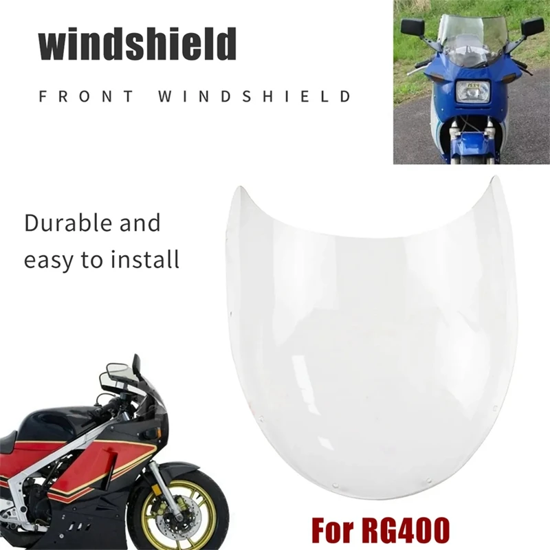 Для Suzuki RG400 RG500 гамма ветровое стекло мотоцикла передний дефлектор ветровой экран