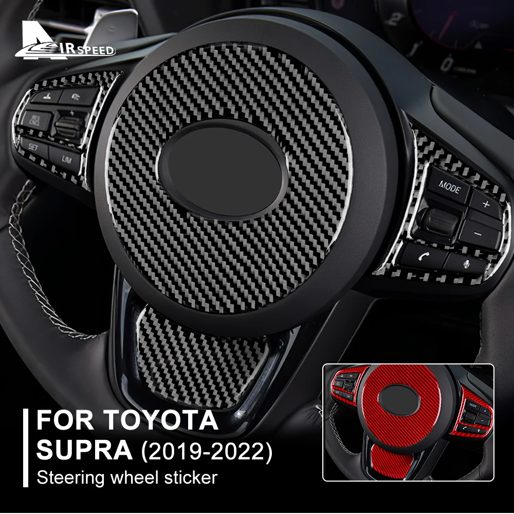 

Наклейка на руль автомобиля Toyota Supra GR A90 A91 MK5 2019-2022