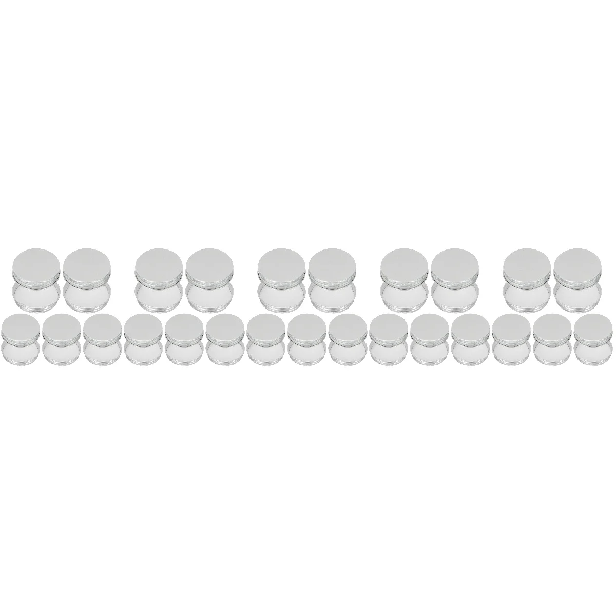 

250 Pcs Aluminum Bottle Caps Sealing Lids Portable Screw Caps Cup Sealed Caps