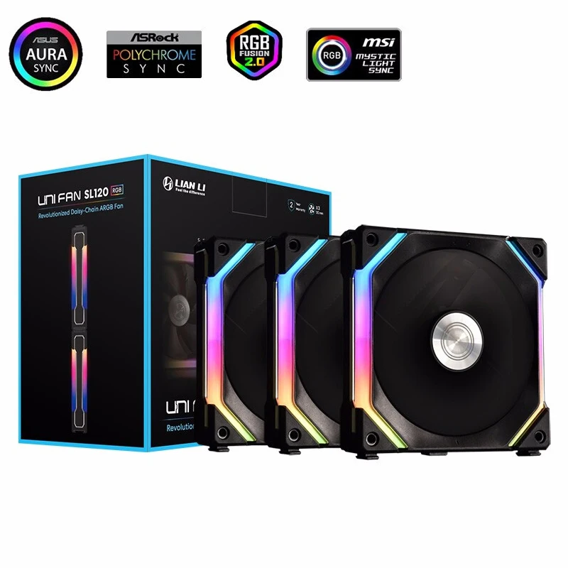 LIANLI UNI FAN SL120 без кабеля контактная точка от контакта для приема сигнала