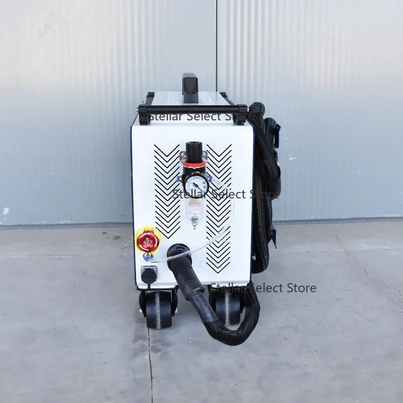 Фото LME Laser Отличная прямая продажа с фабрики Ручная волоконная лазерная чистящая машина для очистки дерева, камня, металла №5