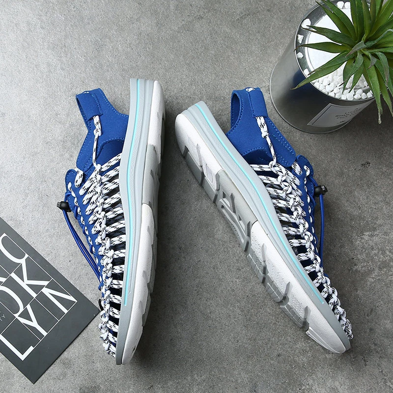 Size 38-46 Men Shoes High Quality Handmade Male Sandals Summer Soft Non-Slip Gladiator  Hiking Beach Platform Sandals