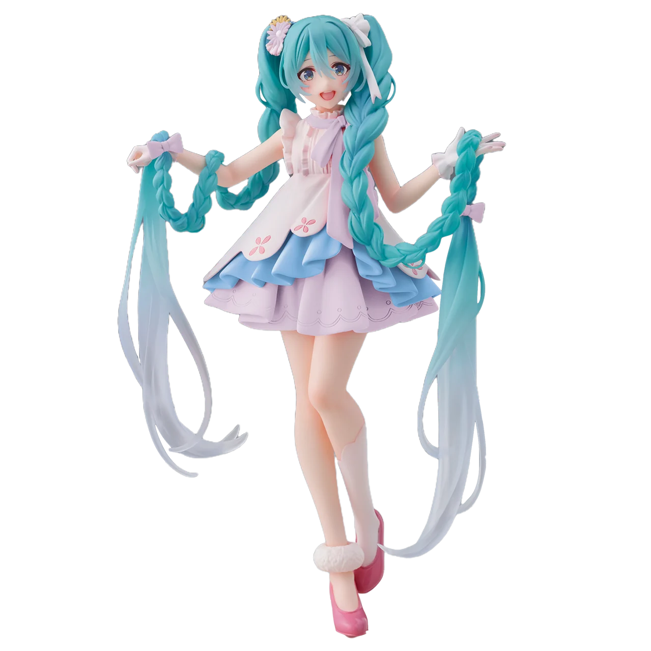 Оригинальная призовая фигурка Taito страна чудес длинные волосы принцесса Ver. Miku