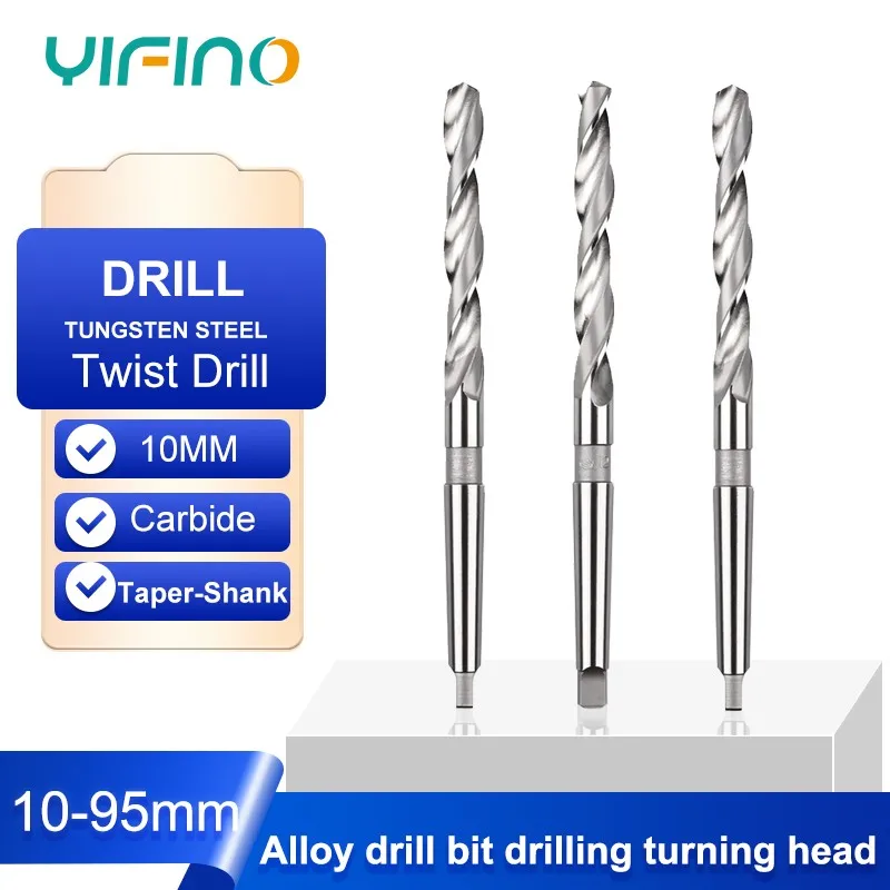 

Спиральное сверло YIFINO, Высокоскоростная сталь для нержавеющей стали, специальный инструмент для сверления стола 15-19, 5-22-25-28-33-50 мм