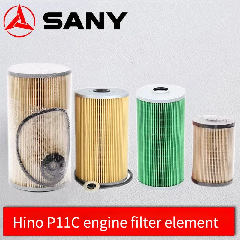 

High-efficiency Diesel Filter Element- Oil-water Separator for SANY Mixer Truck Engine Accessories