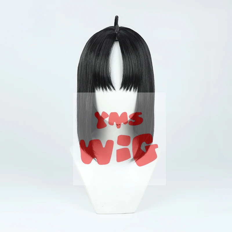 Kara No Kyoukai FGO Ryougi Shiki Косплей Парик 32 см Короткие Черные Термостойкие Синтетические