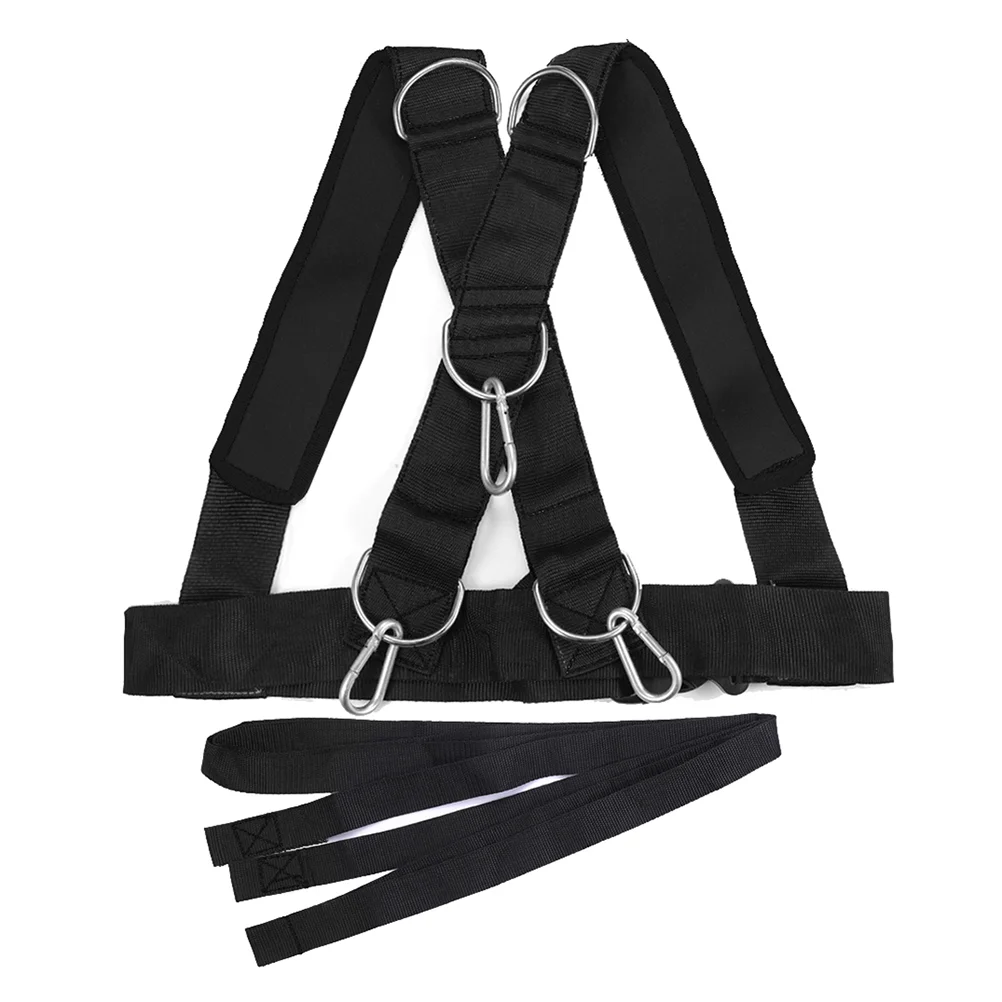 

Physical Resistance Rope Training Fitness Sled Bungee Cord Exercise Bands Workout Harness Running