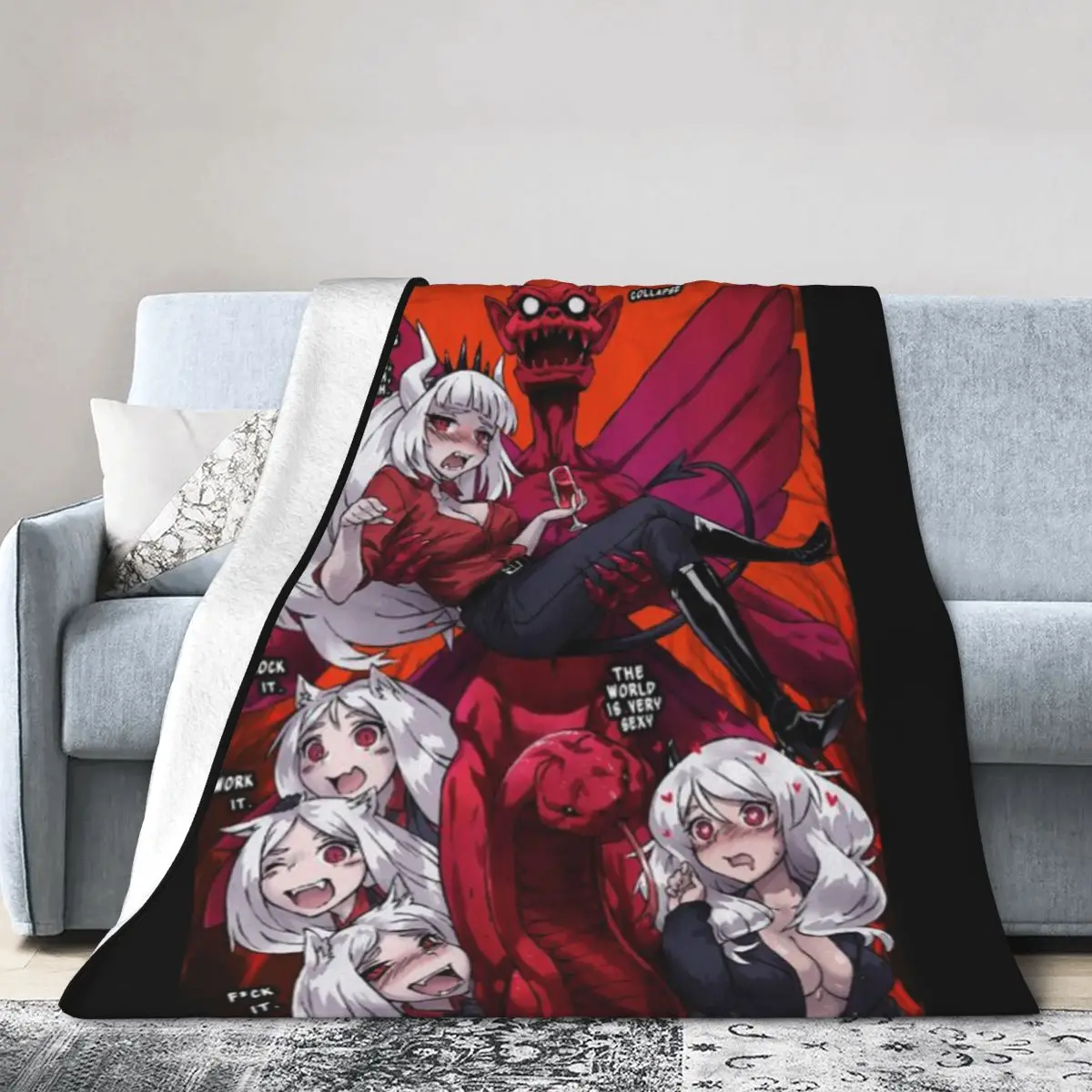 Ультрамягкое одеяло Rockit из микрофлиса