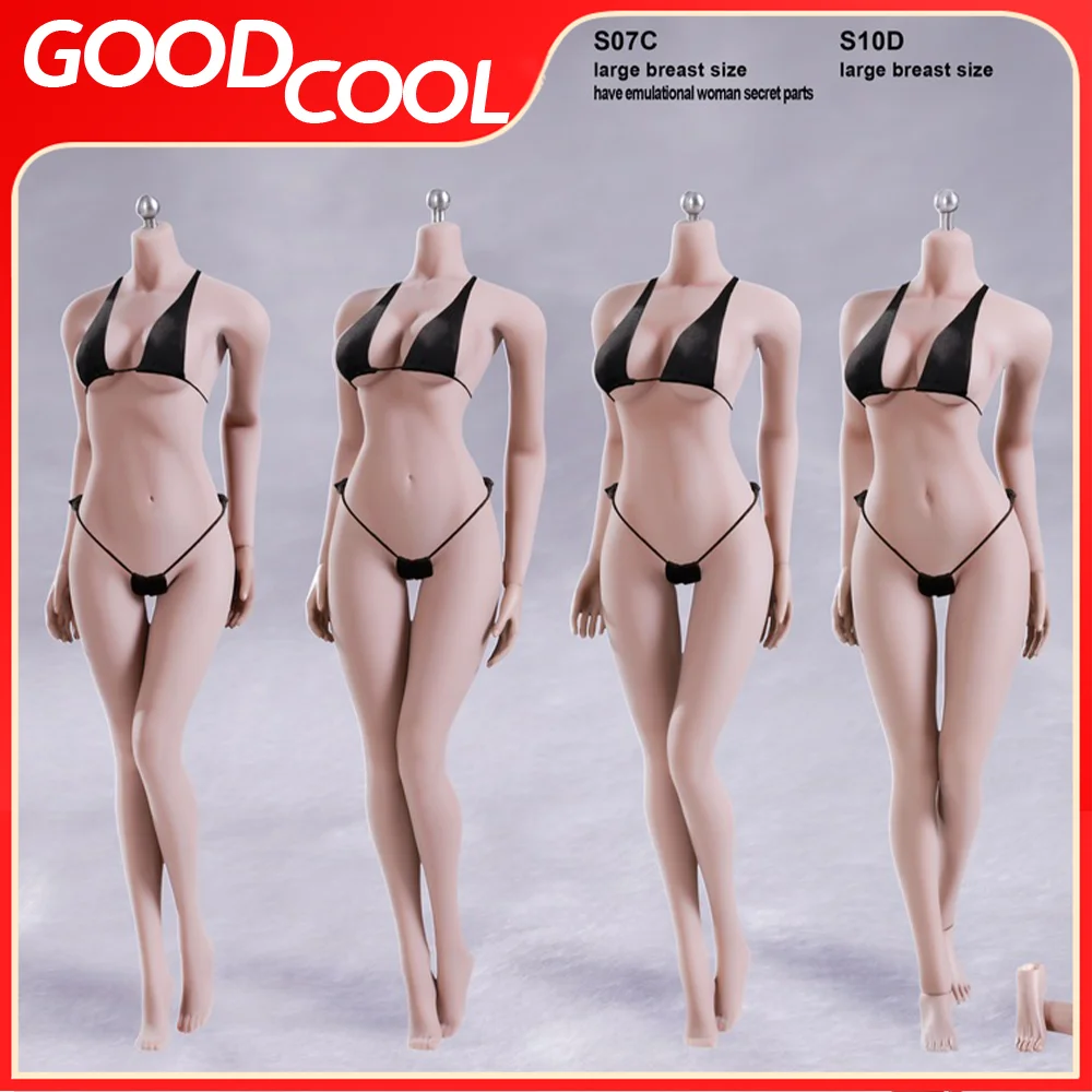 TBLeague S01A S04B S07C S10D Женский солдат в масштабе 1/6 с бледной кожей и стальной рамой