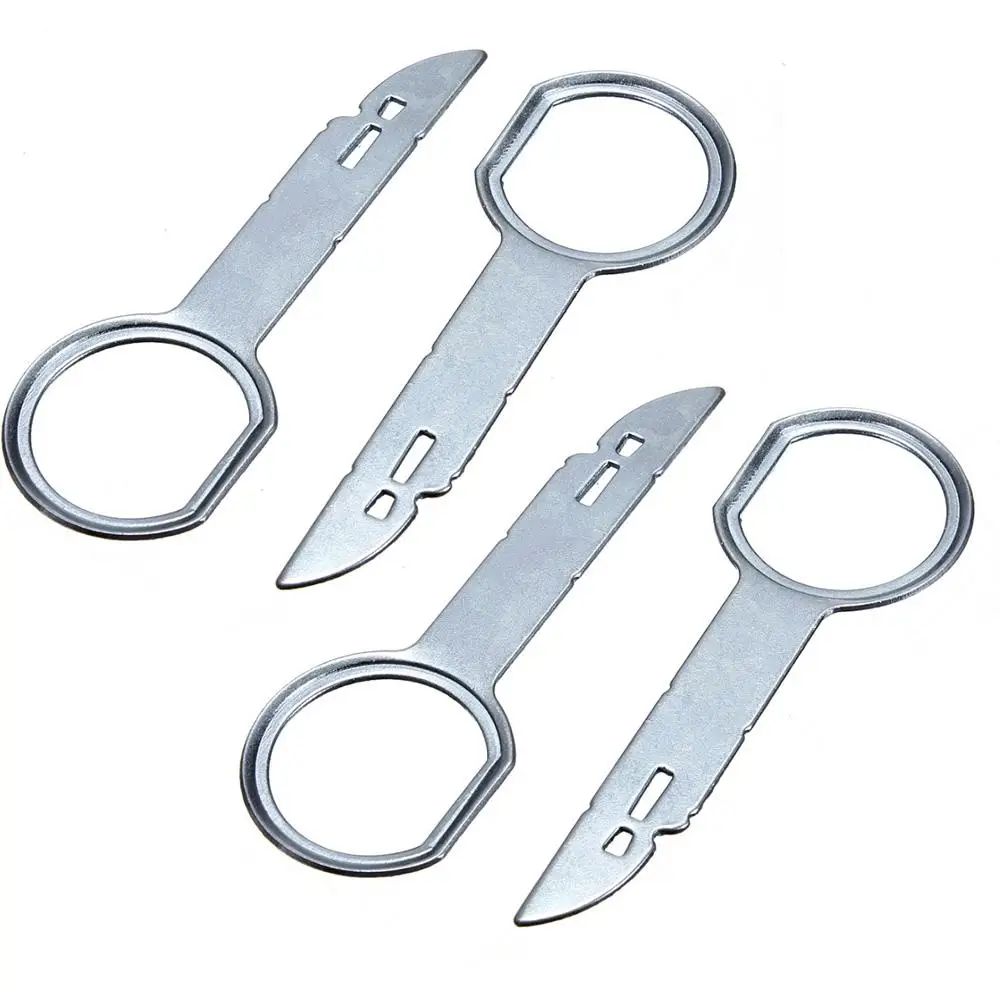 

4Pcs / 2 Pair Vehicle Auto Radio Car CD Stereo Radio Removal Release Keys Extraction Tools Pins Repair Tool For VW