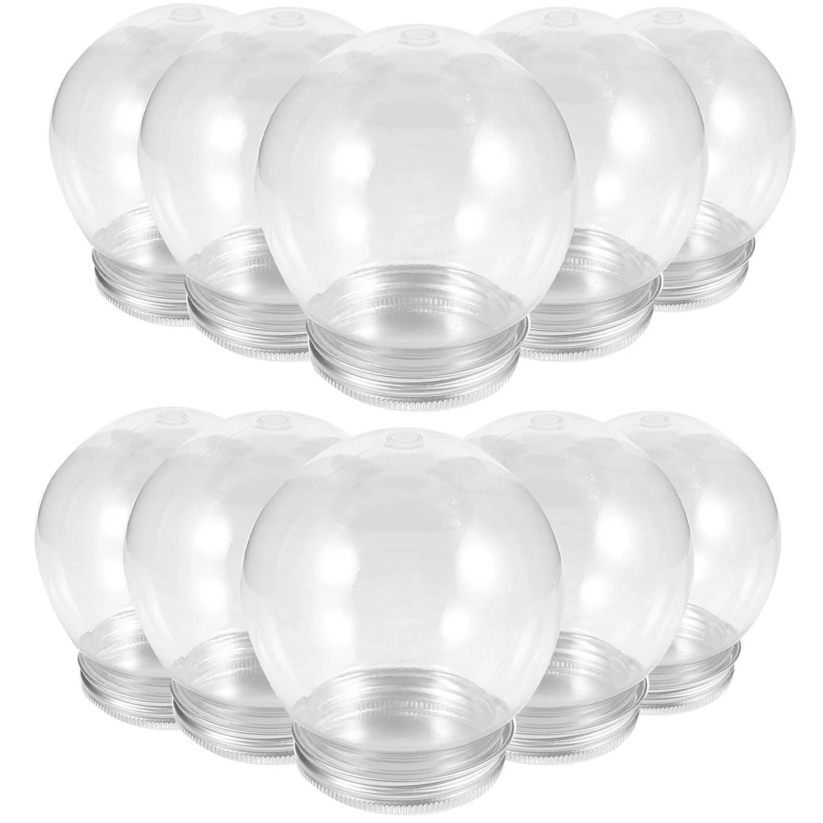 10 шт. заполняемый шарик сделай сам прозрачный пластиковый водный снежок с