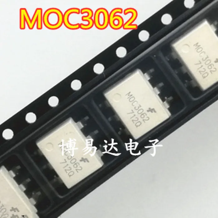 

50PCS/LOT MOC3062 SOP-6 MOC3062SRM moc3062m
