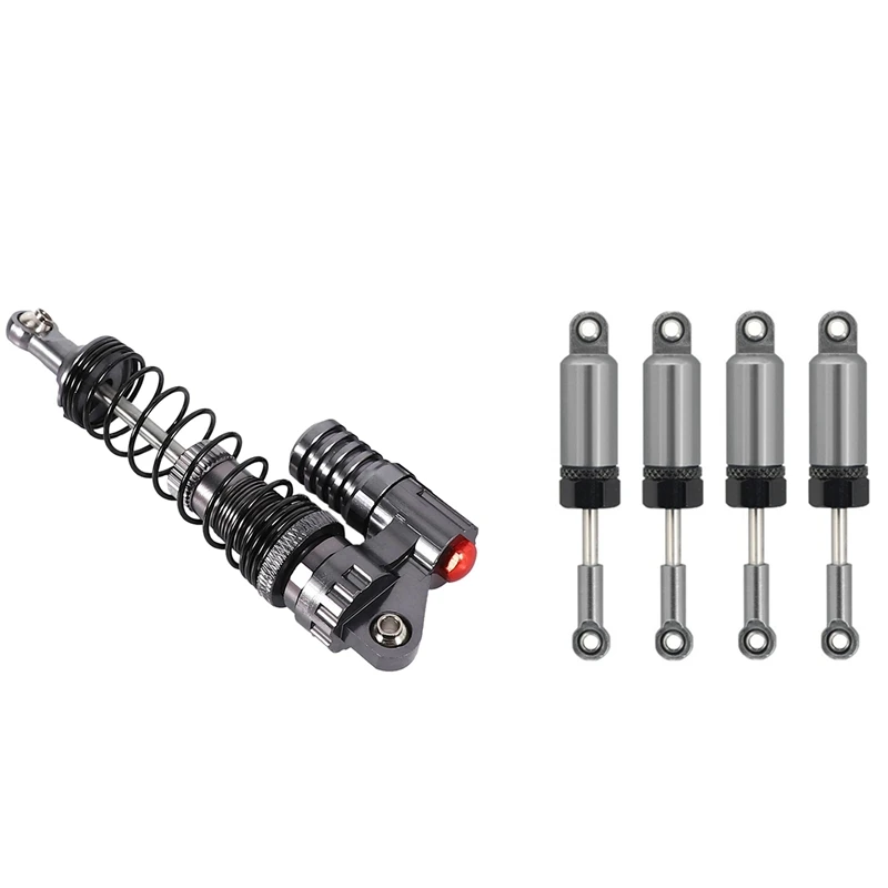 

6 Pcs Shock Absorber Alloy Rc Shock Damper RC Car Part, 2 Pcs A & 4 Pcs B