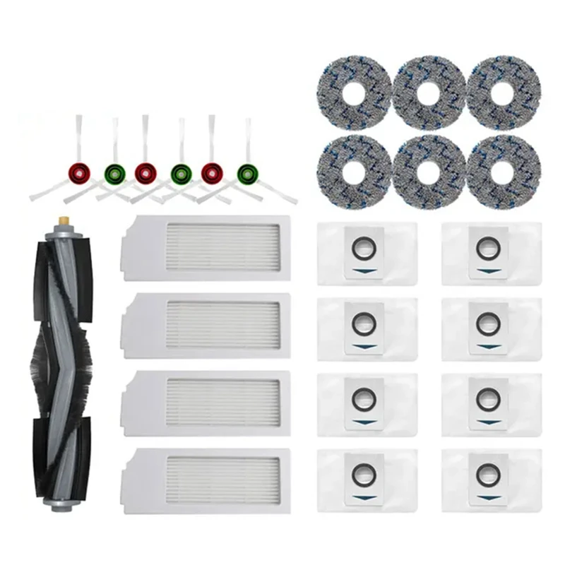 Для Ecovacs Deebot X1/T10 OMNI/TURBO Запчасти для робота-пылесоса Швабра Мешок пыли Hepa-фильтр