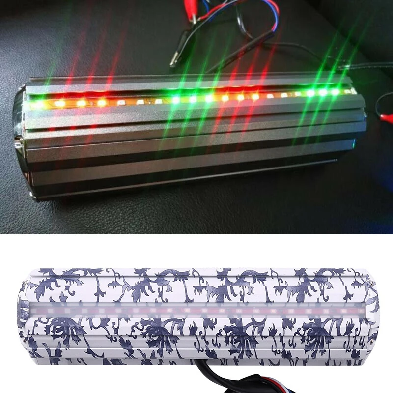 Мотоциклетные стереодинамики MP3-плеер Bluetooth-плеер с USB AUX-IN FM-радио синий и белый