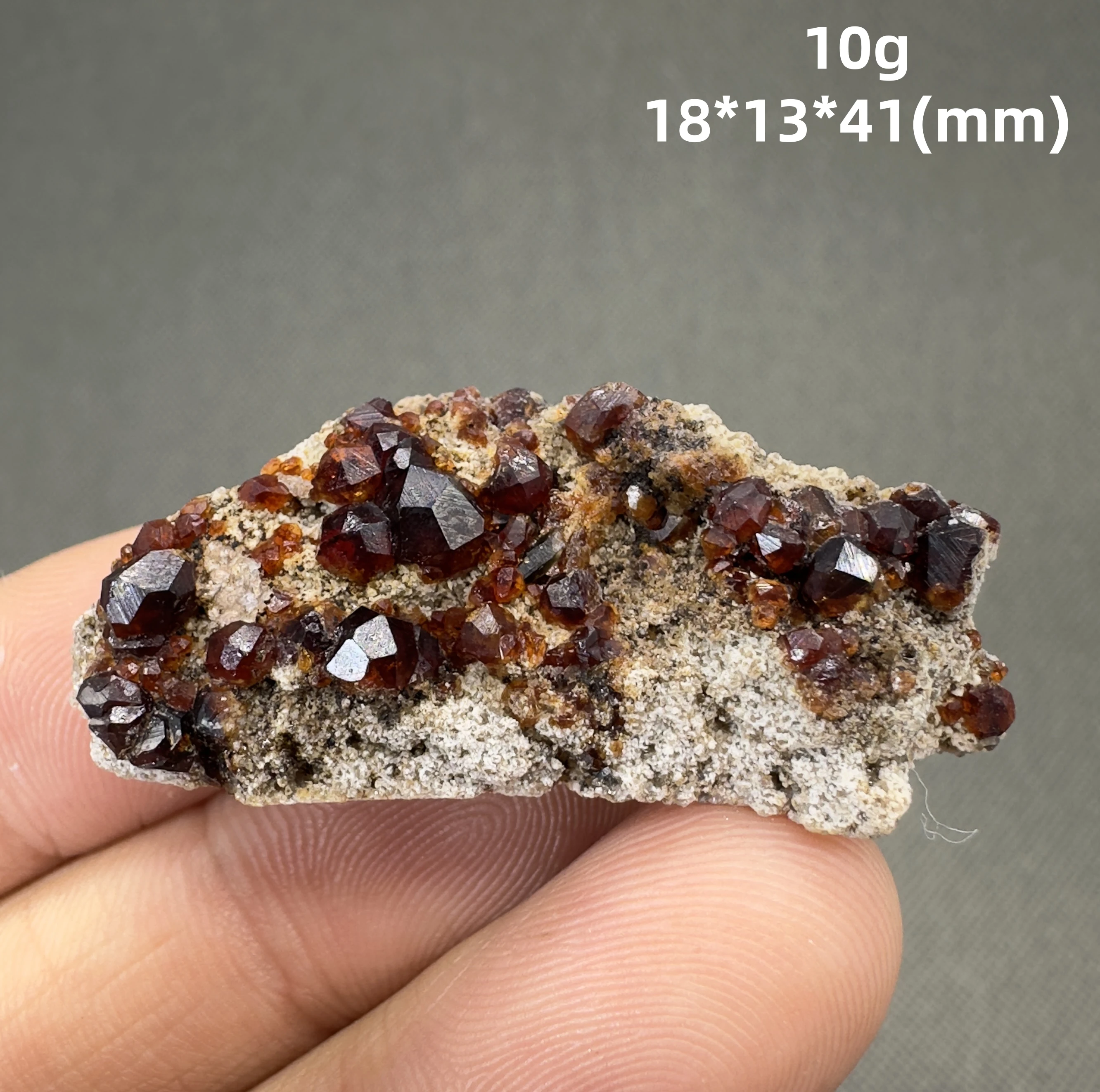 

Гиалит и гранат, набор камней QIANCHUAN