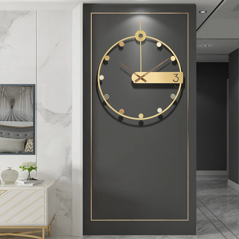 

3d Large Wall Clock Particular Machinery Modern Wall Clock Art Luxury Unusual Orologio Da Parete Luxury House Decoration DX
