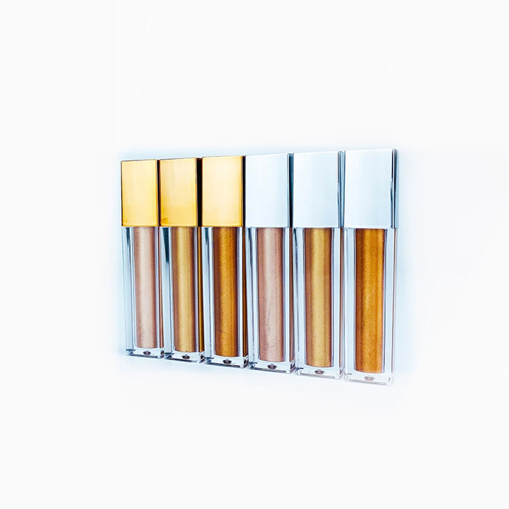 

10ml Portable Body and Face Dual-use Liquid Highlighter Private Label Customized Brighten Long Lasting Bronze