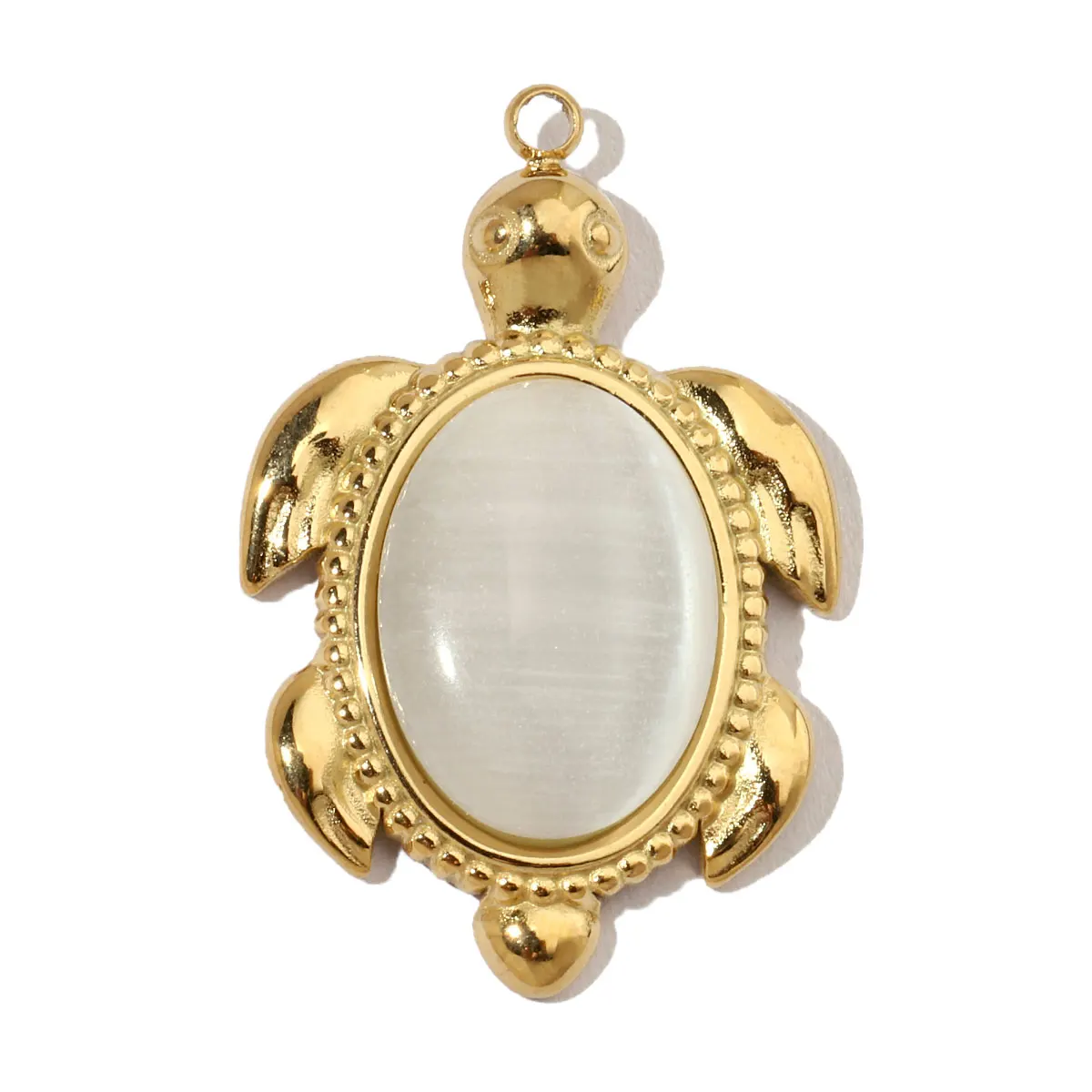 3 шт./лот французский орел натуральный камень нержавеющая сталь подвески сделай