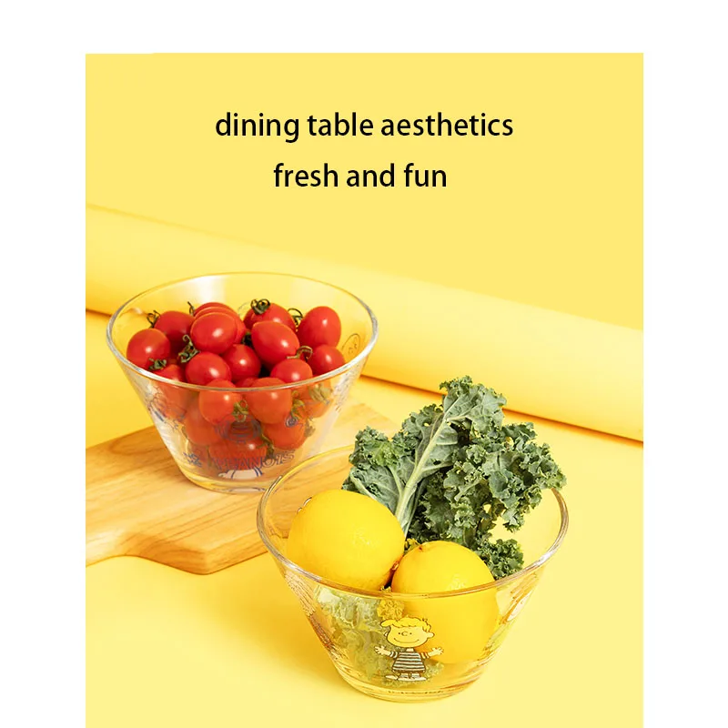 

Снупи Спайк Чарли Браун большой емкости Салатница Kawaii высокое качество термостойкая мультяшная миска мгновенной лапши