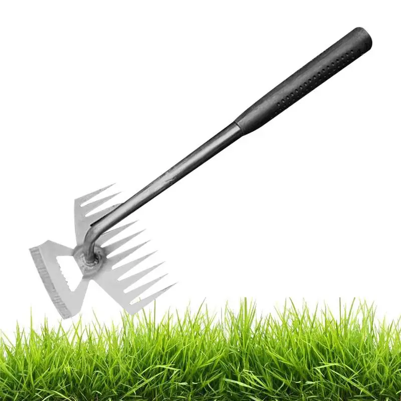 

Grass Puller Tool Stand Up Weeder Hand Tool Picker 5-Claw Steel Head Design Long Handle Root Pulling Tool For Yard And Farm