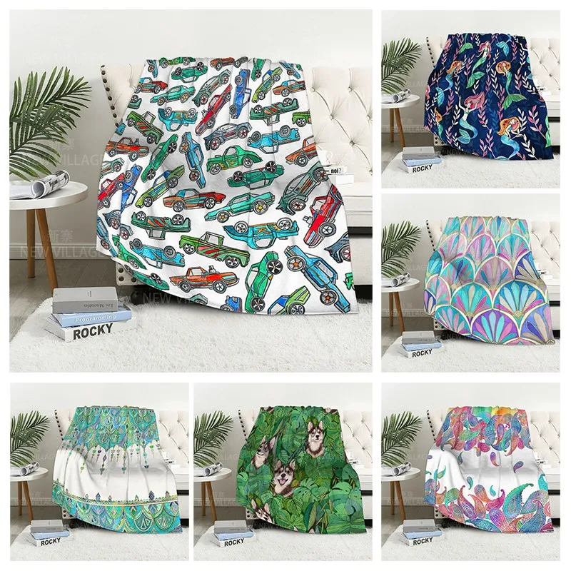 

Клетчатый диван под заказ, одеяла для колена, теплое зимнее покрывало для кровати, покрывало, флисовое декоративное Фланелевое теплое роско...