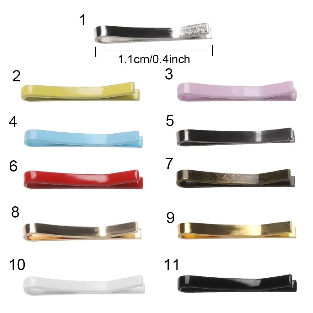 10 шт. детский металлический мини-зажим для волос 1 см